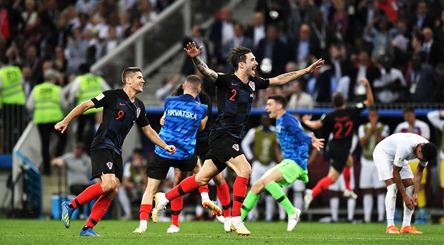 克罗地亚vs英格兰2018
