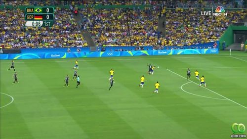 巴西vs德国奥运会直播